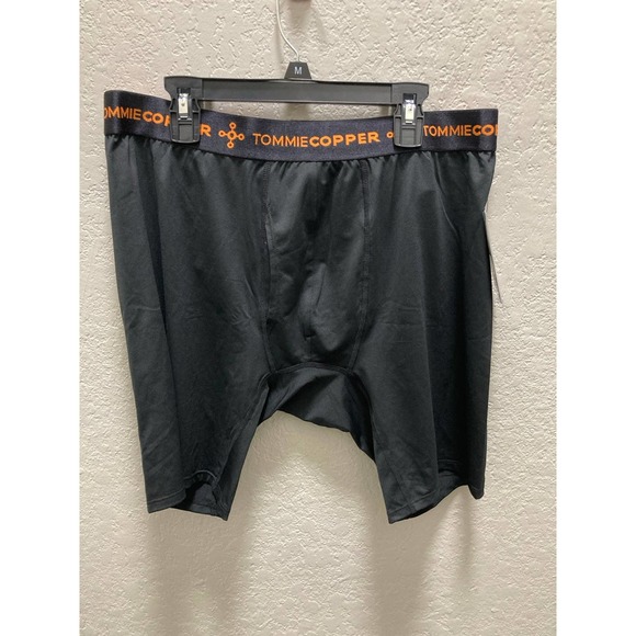 Tommie Copper Men’s 2XL Performance Compression Undershorts Black - Picture 1 of 5